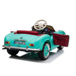 Elektrické autíčko BMW Retro - nelakované - tyrkysové